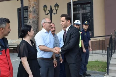 Kaymakam Demirci ilçeye veda etti 