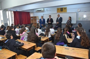 Kaymakam Güldoğan’dan okullarda yerinde inceleme 