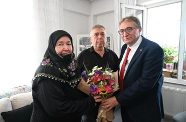 Kaymakam Helvacı’dan gazi ve şehit ailesine ziyaret 