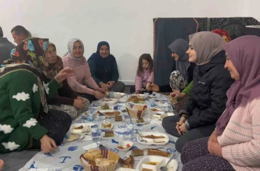 Kaymakam Kılıç, yangından etkilenen vatandaşlarla bir araya geldi 