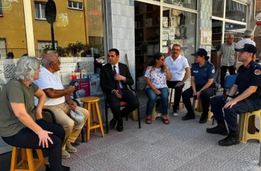 Kaymakam Kürkcü esnafın nabzını tuttu 
