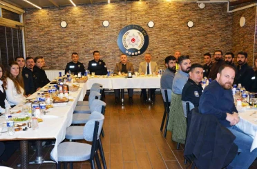 Kaymakam Odabaş, emniyet mensuplarıyla iftar sofrasında buluştu 