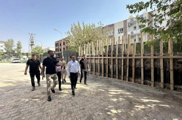 Kaymakam Partal, çalışmaları inceledi 