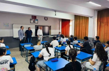 Kaymakam Sözen’den yaz dönemi destekleme kurslarına inceleme 
