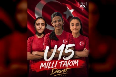 Kayseri Kadın Futbol Kulübü’nden 3 oyuncu Milli Takım seçme kampına davet edildi 