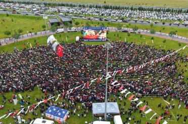 Kayseri, milli takım için tek yürek oldu 