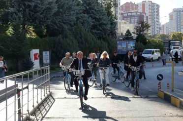 Kayseri Üniversitesi’nde ’Dünya Araçsız Günü’ etkinliği düzenlendi 