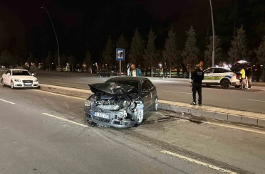 Kayseri’de iki otomobil çarpıştı: 1 yaralı 