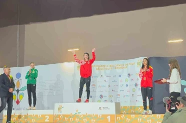 Kayserili sporcu BalkanŞampiyonu oldu 