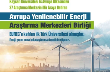 KAYÜ, EUREC’e katılan ‘ilk’ Türk üniversitesi oldu 