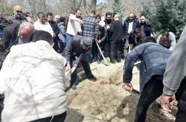 Kazada hayatını kaybeden çocuğa acı veda