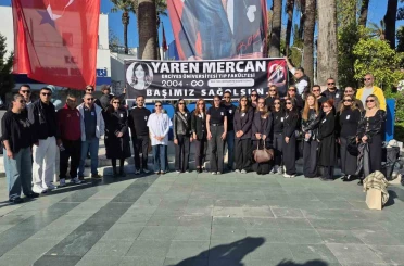 Kazada hayatını kaybeden Yaren, Bodrum’da anıldı 
