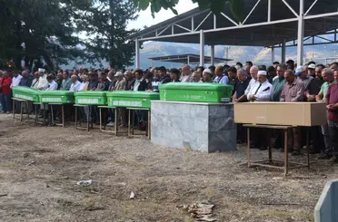 Kazada ölen 7 kişiye duygu dolu veda
