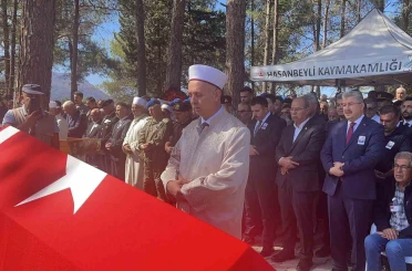 Kazada şehit olan Astsubay Çavuş Kemal Özgür, Osmaniye’de toprağa verildi 