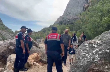 Kazankaya Kanyonu’nda Jandarma ekipleri denetim gerçekleştirdi 