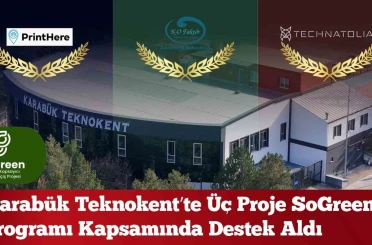 KBÜ mezunları ve akademisyenlerinin kurduğu 3 firmaya SOGREEN desteği 