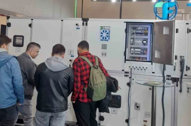 KBÜ öğrencileri iklimlendirme ve soğutma tesislerini yerinde inceledi 