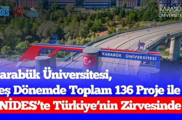 KBÜ, ÜNİDES’te Türkiye birincisi oldu 