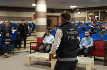 KBÜ’de madde bağımlılığına karşı Narkorehber Gençlik Eğitimi verildi 