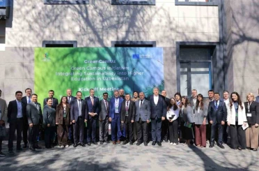 KBÜ’nün ortağı olduğu GreenCamUz projesi Özbekistan’da başladı 