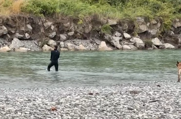 Kelkit Irmağı’nda kaybolan genç için arama çalışmaları yeniden başladı 