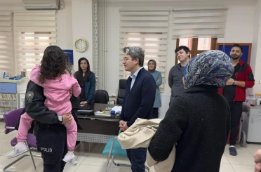 Kemaliye Kaymakamı hastanede incelemelerde bulundu 