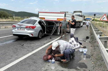 Kemikli Rampaları’nda feci kaza: 1 ölü, 8 yaralı 