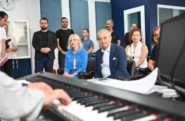 Kepez Belediyesi’nden Şehit Celal Özcan Anadolu Lisesi’ne müzik sınıfı 