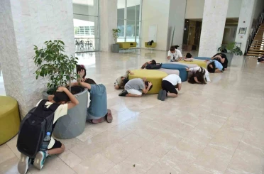 Kepez’de deprem ve yangın tatbikatı 