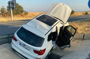 Keşan’da su kanalına düşen otomobilde 4 kişi yaralandı
