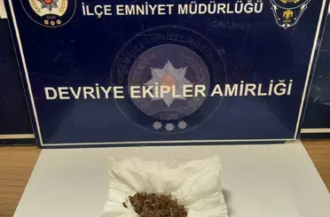 Keşan’da uyuşturucu ile yakalanan şüpheli gözaltına alındı
