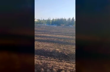 Keskin Mahallesi’ndeki ot yangını büyümeden söndürüldü 