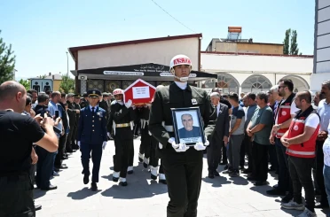 Kıbrıs Gazisi dualarla uğurlandı 