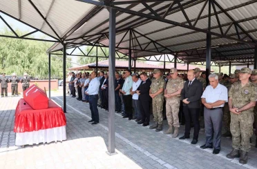 Kıbrıs Gazisi Güngör son yolculuğuna uğurlandı 