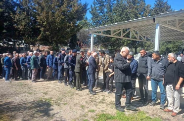 Kıbrıs gazisi törenle toprağa verildi 