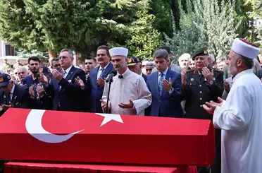 Kıbrıs gazisine son görev