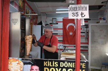Kilis’te 35 TL’ye döner 