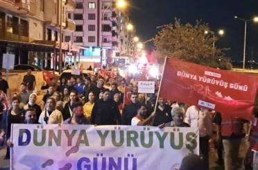 Kilis’te aileler sağlıklı yaşam için el ele yürüdü