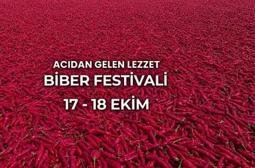 Kilis’te Biber Festivali başlıyor
