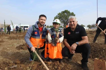 Kilis’te binlerce fidan toprakla buluştu 