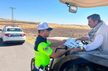 Kilis’te Jandarmadan tarım sezonunda traktör denetimi 