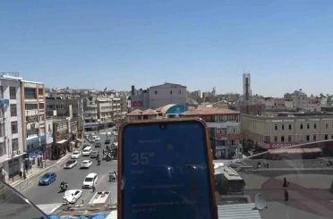 Kilis’te kavurucu sıcaklar etkisini sürdürüyor 