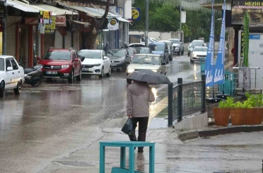 Kilis’te kuvvetli yağış ve sis etkili oldu 