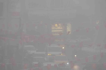 Kilis’te yoğun sis etkili oldu 