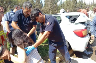 Kırıkhan’da zincirleme trafik kazası: 6 yaralı 