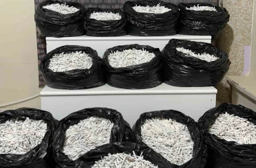 Kırıkkale’de binlerce makaron ele geçirildi 