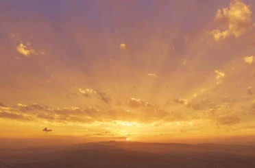 Kırıkkale’de gün batımı renk cümbüşü oluşturdu 