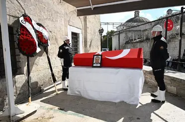 Kırklareli Emniyet Müdürlüğü personeli Mete Kapancı son yolculuğuna uğurlandı
