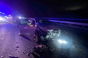 Kırklareli’de otomobiller çarpıştı: 6 yaralı 