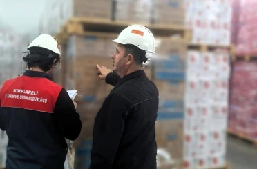 Kırklareli’nde ihracat yapan fabrikalara denetim 